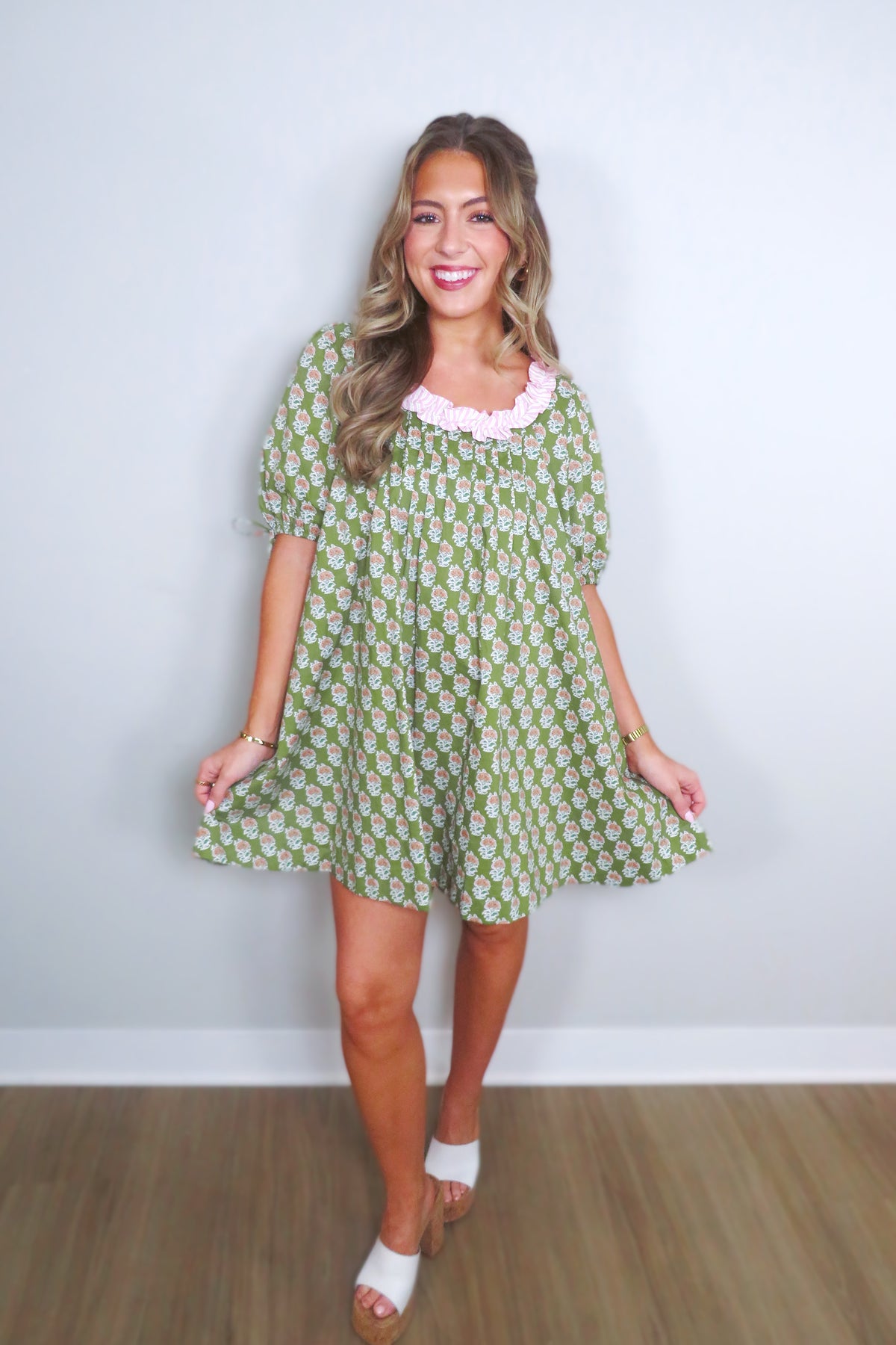 Eden Floral Babydoll Dress