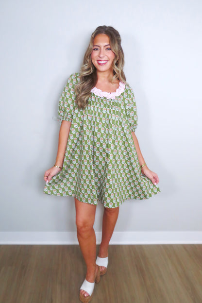 Eden Floral Babydoll Dress
