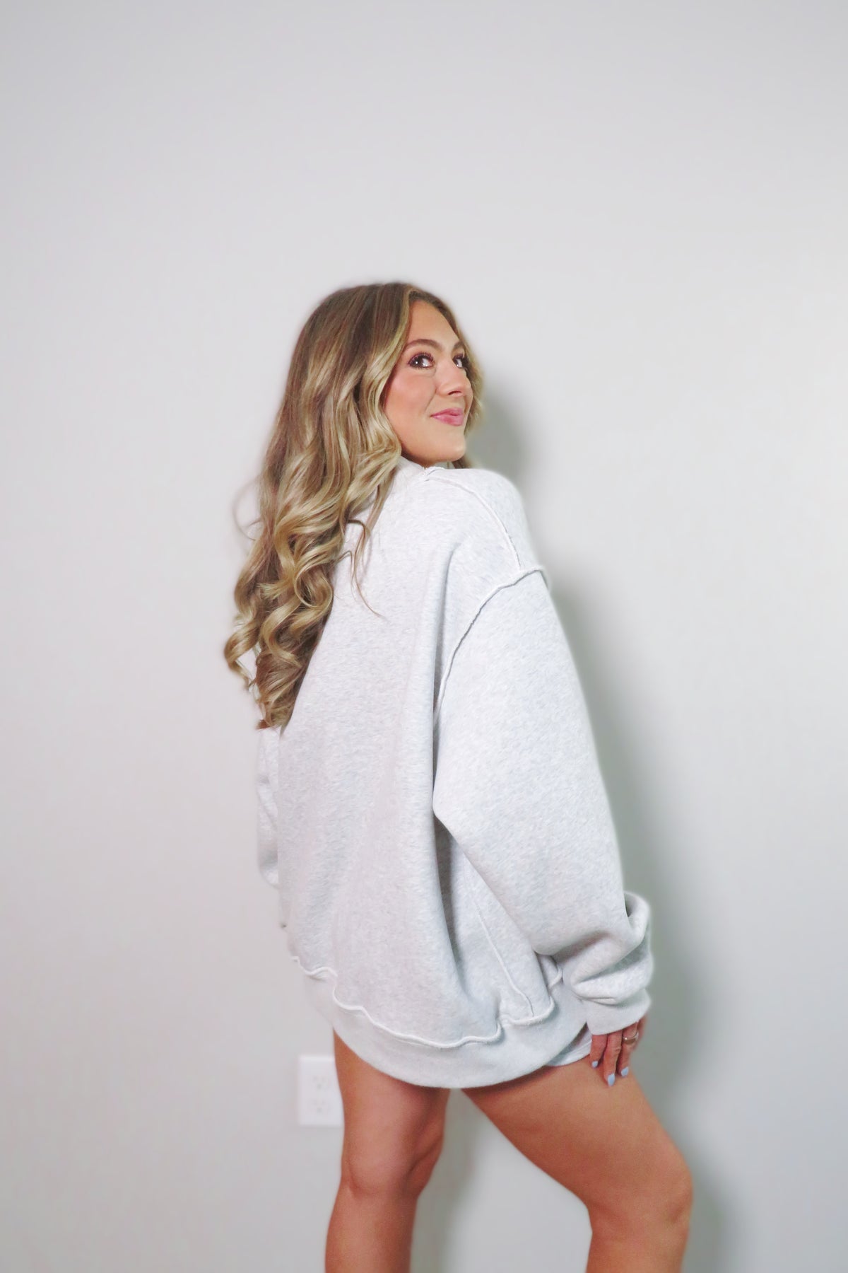 REVERSIBLE: Jesus + God is Good Mockneck Sweatshirt