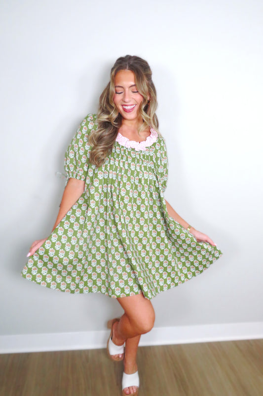 Eden Floral Babydoll Dress