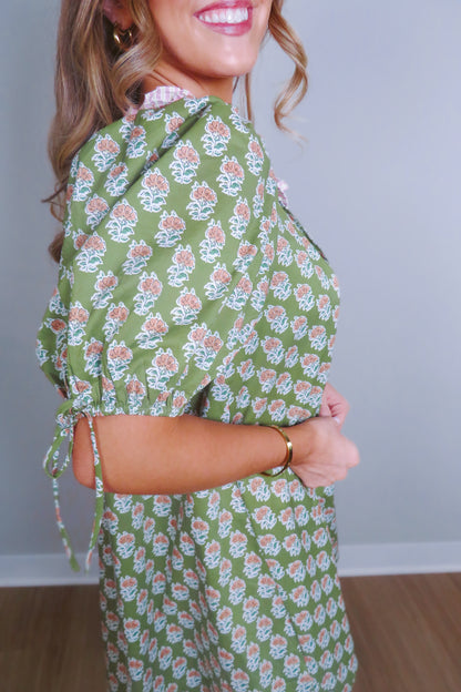 Eden Floral Babydoll Dress