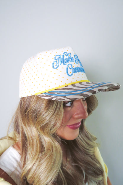 Make Heaven Crowded Trucker Hat
