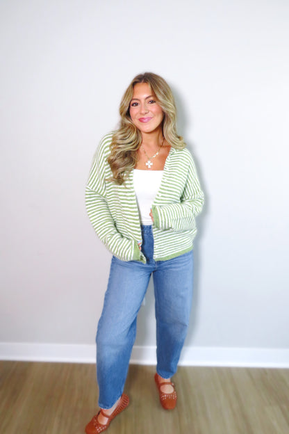 Haven Striped Cardigan