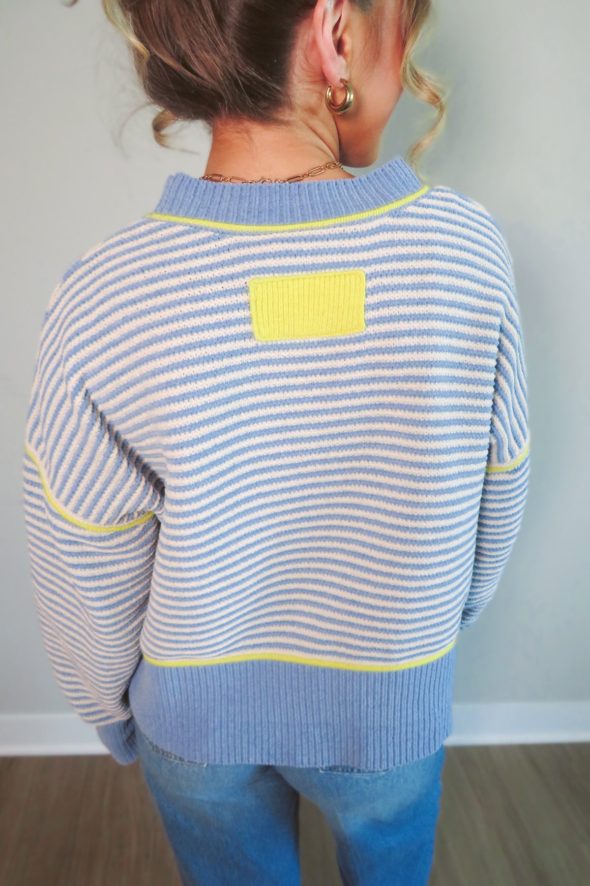 Celeste Cropped Knit Sweater