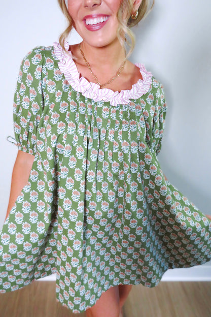 Eden Floral Babydoll Dress