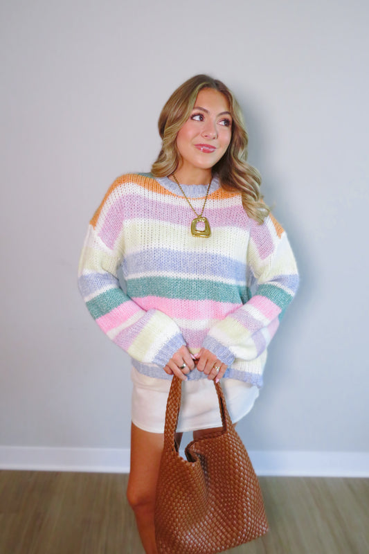 Pastel Promises Sweater