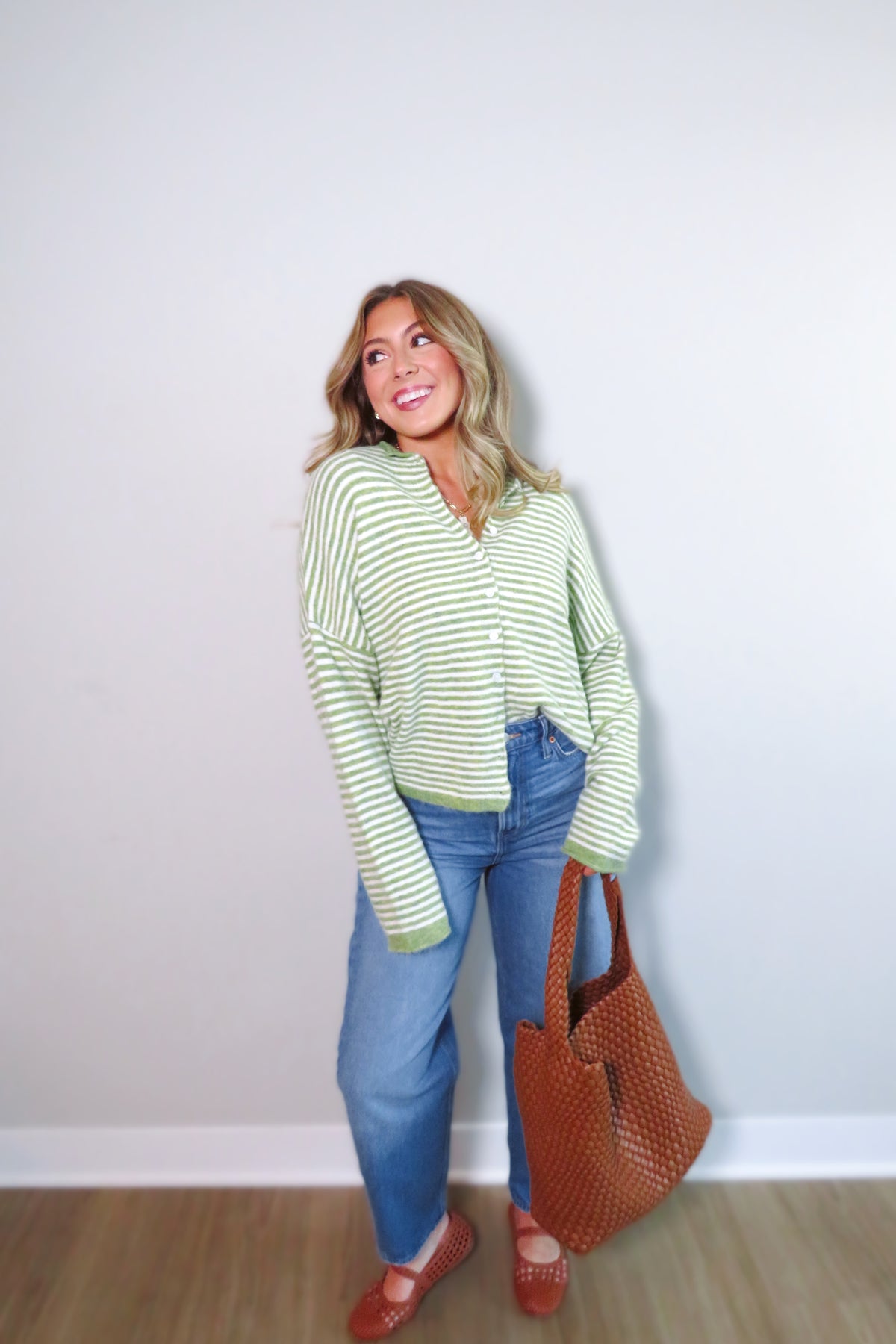 Haven Striped Cardigan