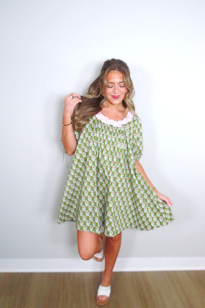 Eden Floral Babydoll Dress