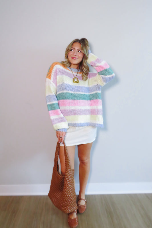 Pastel Promises Sweater
