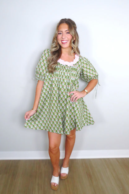 Eden Floral Babydoll Dress