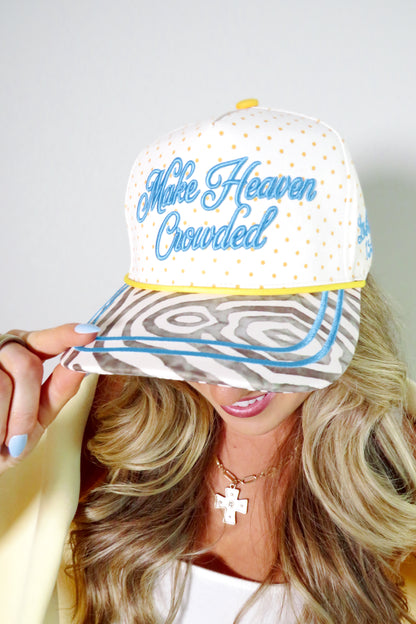 Make Heaven Crowded Trucker Hat